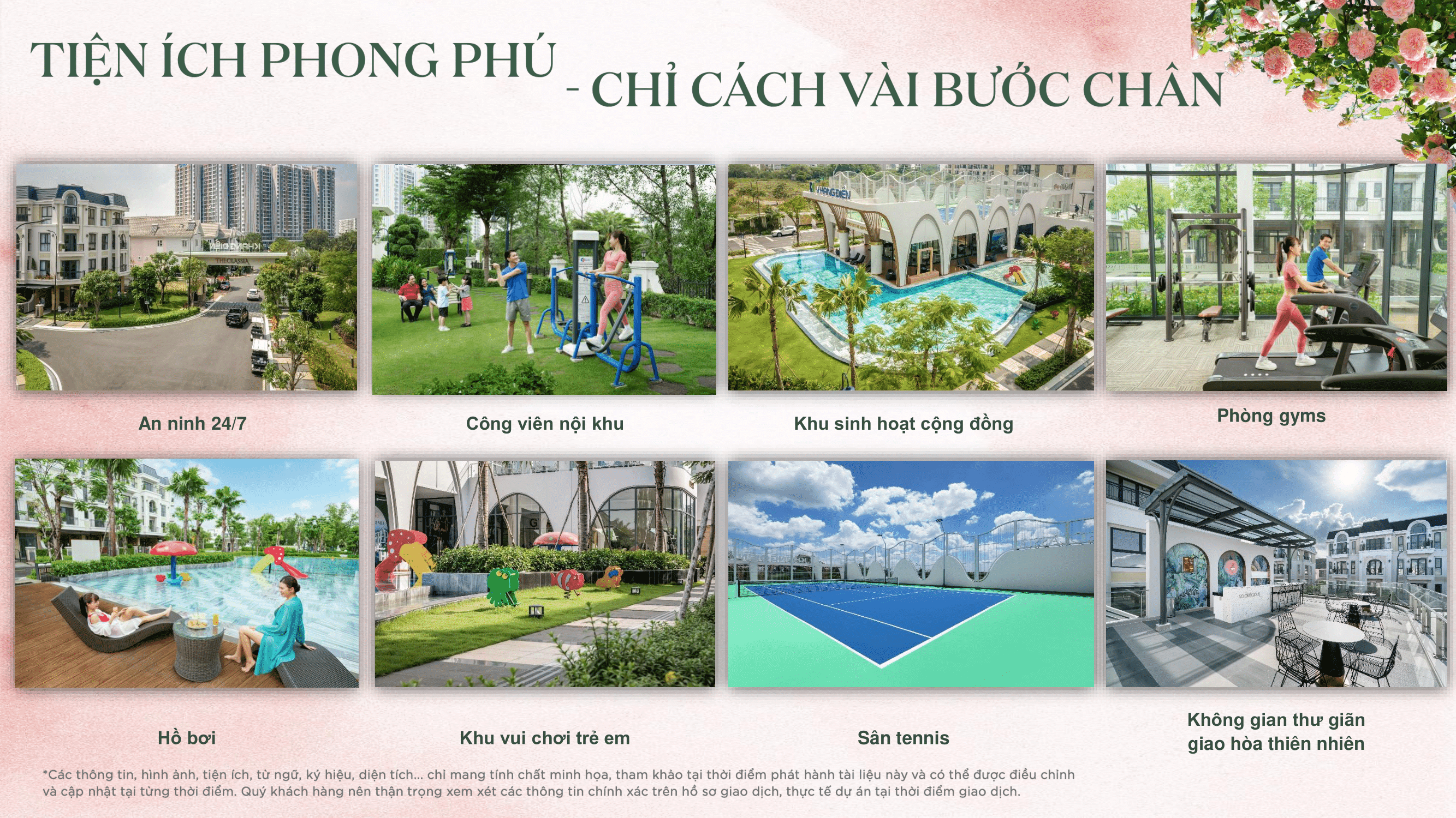 Tiện ích The Classia Tiện ích The Classia