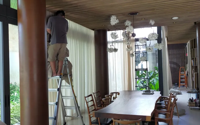 Dịch vụ giặt rèm cửa chuyên nghiệp, uy tín tại TPHCM