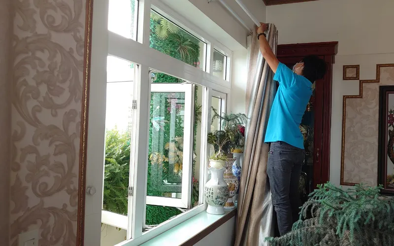 Mẹo giặt màn PU, blackout sạch sẽ, không bong tróc, giữ dáng bền lâu