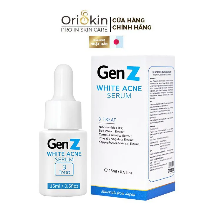 Sản phẩm Serum trị mụn GenZ có hiệu quả như thế nào?