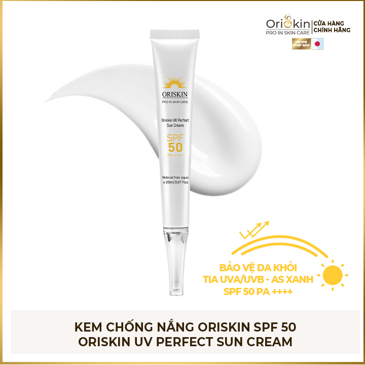 Kem chống nắng,Oriskin UV Perfect Sun Cream (SPF >50, PA++++) ( Size 20ml )