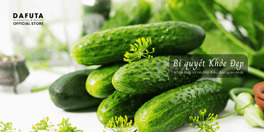 Cách làm đẹp da mặt tự nhiên bằng dưa leo