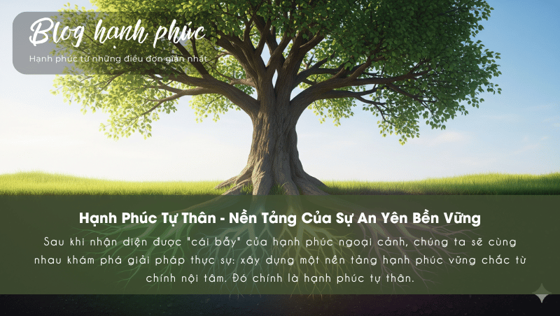 Hạnh Phúc Tự Thân. Nền Tảng Của Sự An Yên Bền Vững