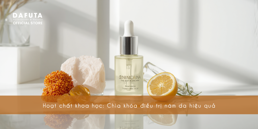 Hoạt chất khoa học: Chìa khóa điều trị nám da hiệu quả