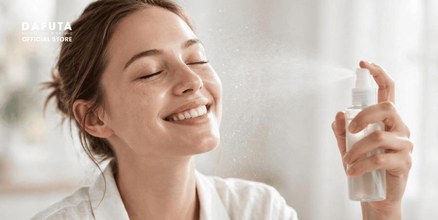Hướng dẫn cách xịt khoáng đúng cách