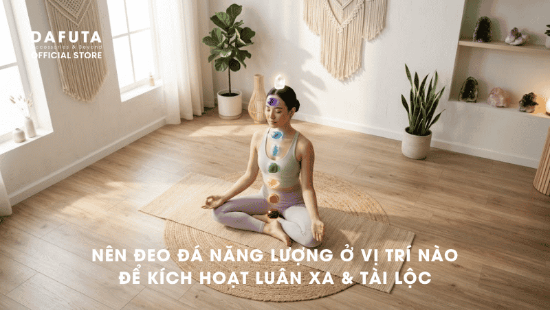 Nên đeo đá năng lượng vị trí nào để kích hoạt luân xa và tài lộc?