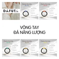 Vòng tay năng lượng theo Mệnh chất liệu đá tự nhiên