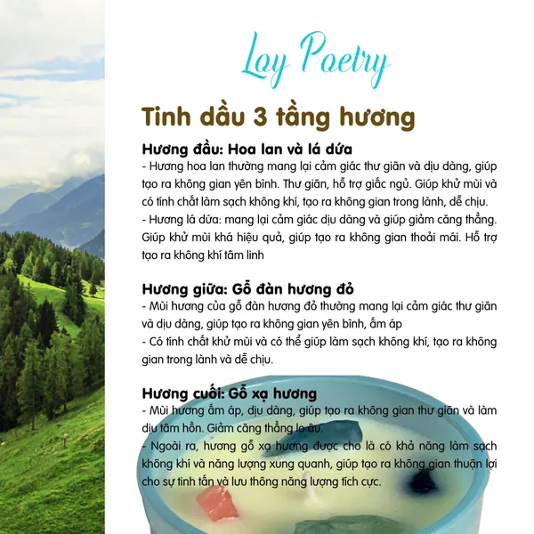 Nến thơm đá năng lượng tự nhiên Dafuta