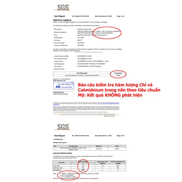 Nến thơm đá năng lượng tự nhiên Dafuta