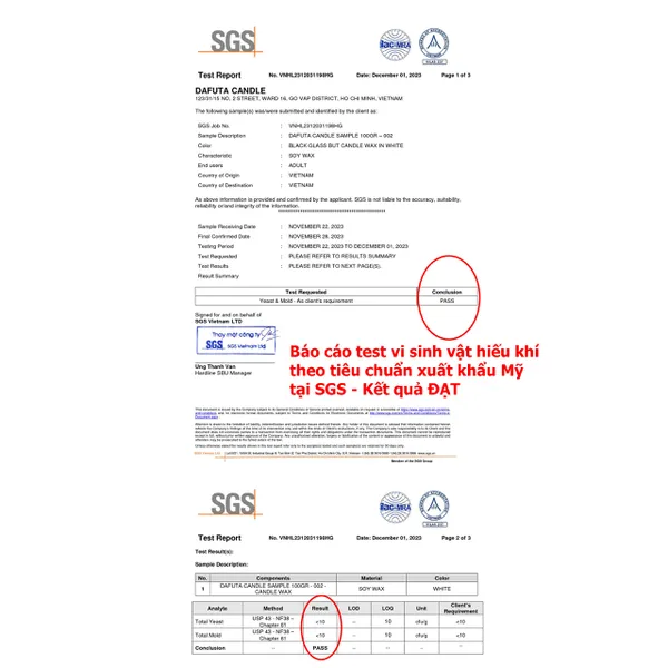 Nến thơm đá năng lượng tự nhiên Dafuta