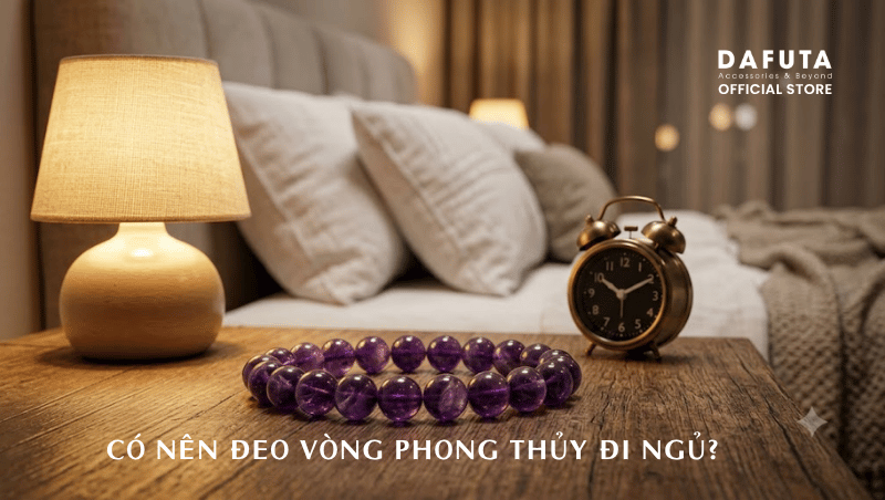 Có nên đeo vòng phong thủy đi ngủ?