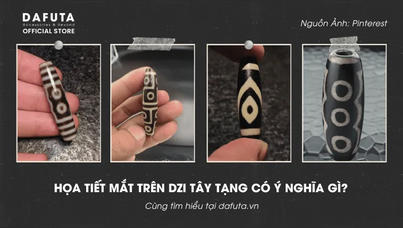 Họa tiết Mắt trên Dzi Tây Tạng có ý nghĩa gì?