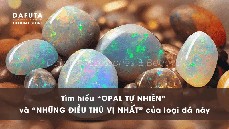 Tìm hiểu đá Opal tự nhiên và những điều thú vị nhất | Dafuta