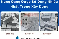 Top 3 Kích Thước Gạch Không Nung Đang Được Sử Dụng Nhiều Nhất Trong Xây Dựng