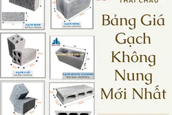 Bảng Giá Gạch Không Nung Mới Nhất