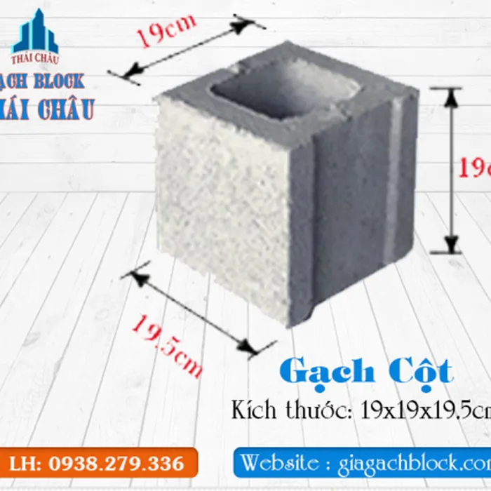 Gạch Block Cột