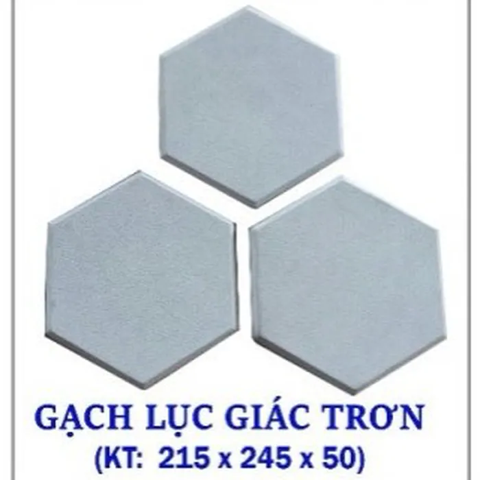 Gạch Lục Giác Trơn