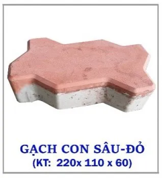 Gạch Con Sâu Bóng