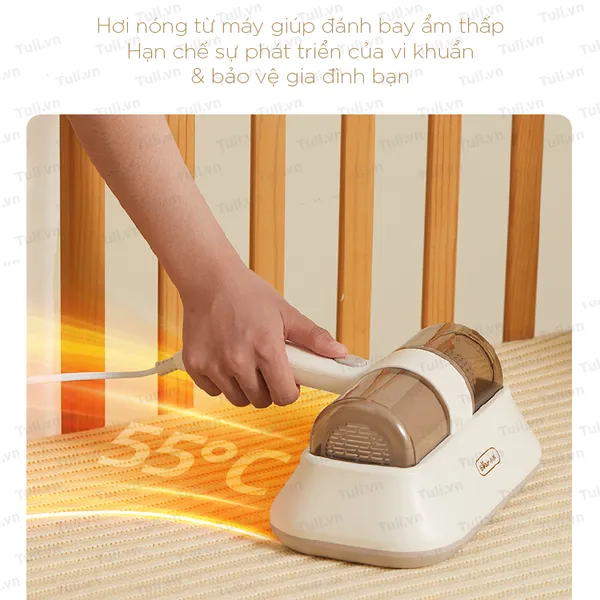Máy hút bụi giường, đệm, sofa Bear CMY-D03M5