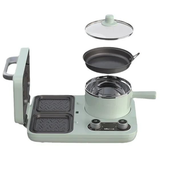 Bếp nướng bánh mì và nồi nấu đa năng Bear DSL-A13F1