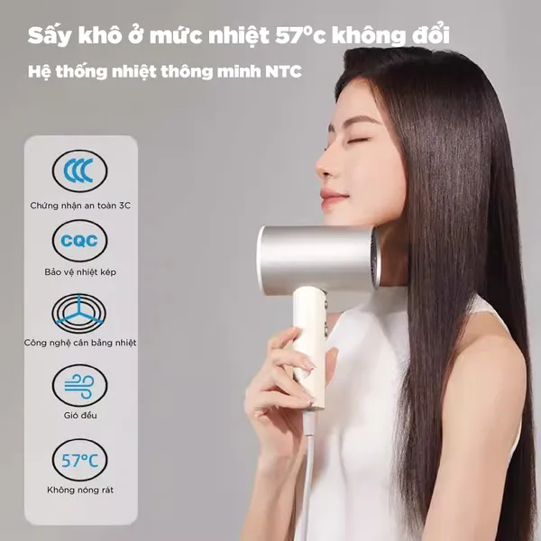 Mấy sấy tóc Bear DCF-C18E5