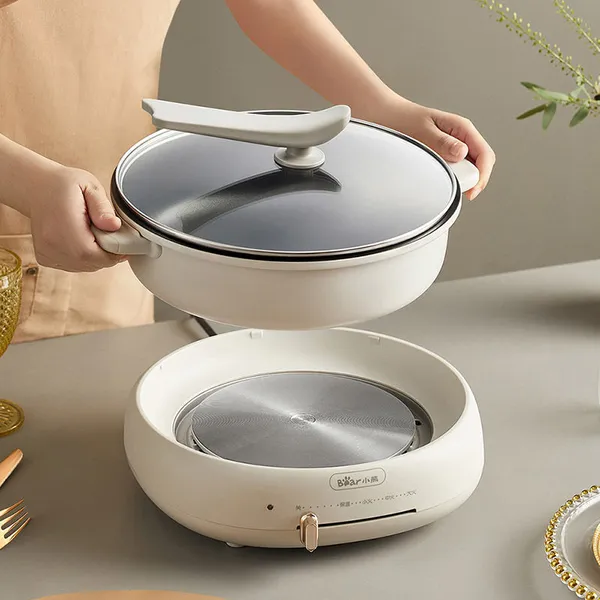 Nồi lẩu nướng đa năng Bear DHG-C40W2