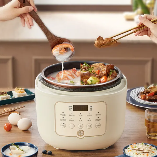 Nồi áp suất đa năng 5L Bear YLB-A50P1 (2 lòng nồi)