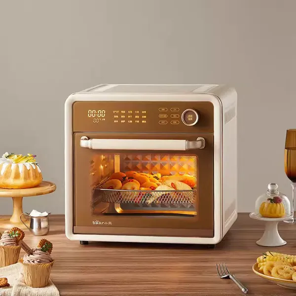 Nồi chiên không dầu, lò nướng đối lưu 18L Bear DKX-F18G5