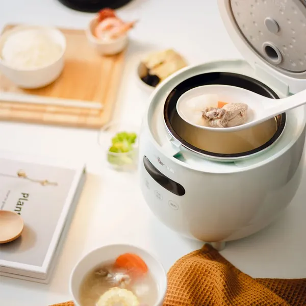 Nồi cơm điện mini đa năng 1.2L Bear DFB-B12L5