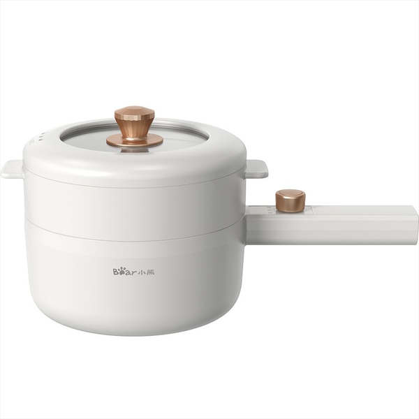 Nồi lẩu điện 1.6L đa năng Bear MC-4H16U(DRG-P16M2), 700W, cách nhiệt, tráng men chống dính, BH 18 tháng
