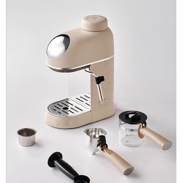 Máy pha cà phê Espresso Bear CFM-025RU (KFJ-P02T7), pha tự động, kích thước nhỏ gọn thanh lịch, BH 18 tháng