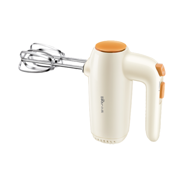 Máy đánh trứng đánh kem cầm tay Bear HAM-H016BE (B01K1), 5 Chế độ, 125W, 2 que inox 304 an toàn, BH 18 Tháng