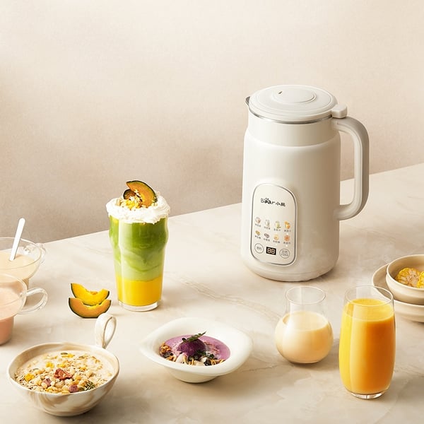 Máy làm sữa hạt 1L đa năng Bear SMM-HO86VZ, 800W, 12 Lưỡi dao, 8 Chế Độ Nấu, Hẹn giờ, BH 18 Tháng