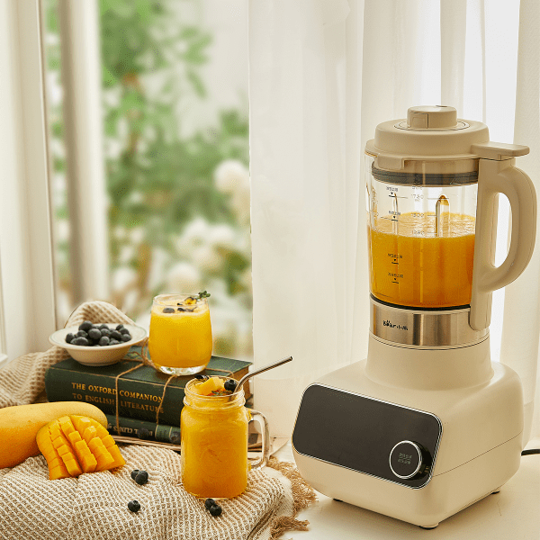 Máy làm sữa hạt 1.75L Bear HB-4H12V, 1200W, 6 lưỡi inox xay sinh tố,Hẹn giờ, BH 18 Tháng