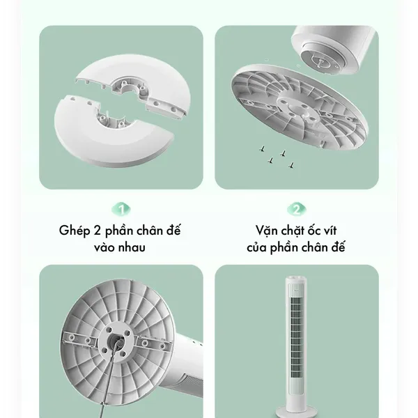 Quạt tháp điều hoà Bear DFS-D40G1