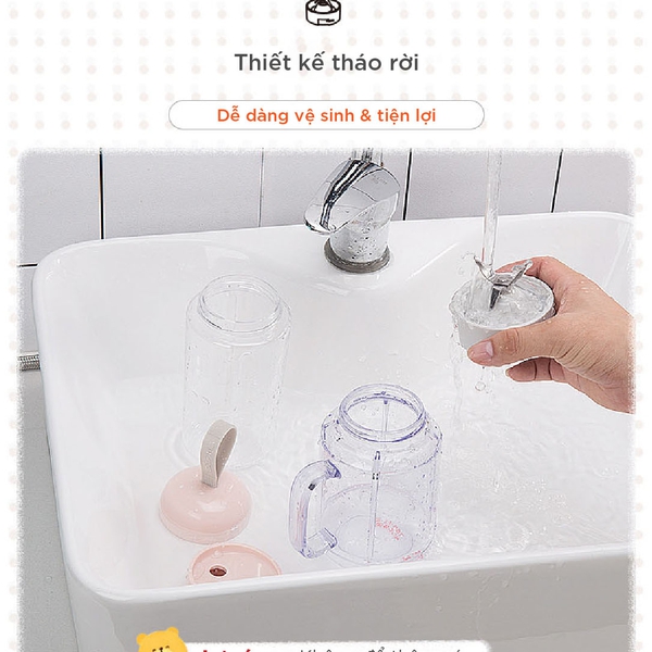 Máy xay sinh tố 2 cối Bear BL-4H04M - 150W