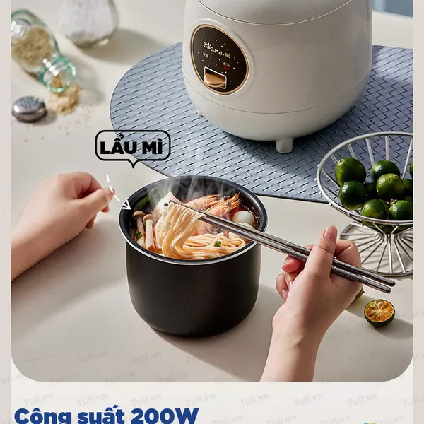 Nồi cơm 1.2L Bear DFB-B12W1