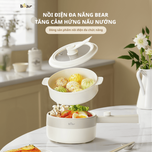 Nồi lẩu điện đa năng 1.6L Bear MC-4H16F