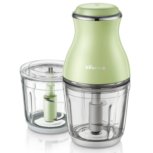 Máy Xay Ăn Dặm 0.6L Bear CH-4H02X (QSJ-B02X5), 3 Lưỡi Dao Inox 304, Xay Nhuyễn Thịt Cá Rau Củ Quả