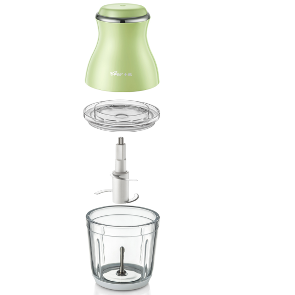 Máy Xay Ăn Dặm 0.6L Bear CH-4H02X (QSJ-B02X5), 3 Lưỡi Dao Inox 304, Xay Nhuyễn Thịt Cá Rau Củ Quả