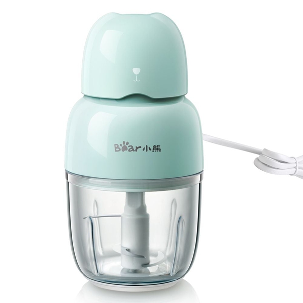 Máy Xay Ăn Dặm Cho Bé Bear Mini 0.3L Bear CH-4H01T (QSJ-B01P1), 120W, 3 Lưỡi Dao Inox, BH 18 Tháng