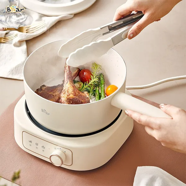 Bếp đa năng mini Bear DHG-D25D1 (Có khay hấp)