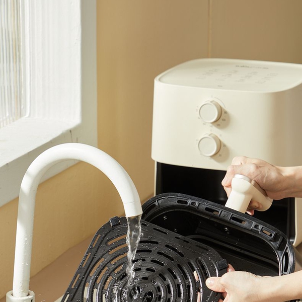 Nồi chiên không dầu Bear AF-4H15K(QZG-J15M1), Dung tích 5L, Hẹn giờ, Tháo rời dễ vệ sinh, Bảo Hành 18 Tháng