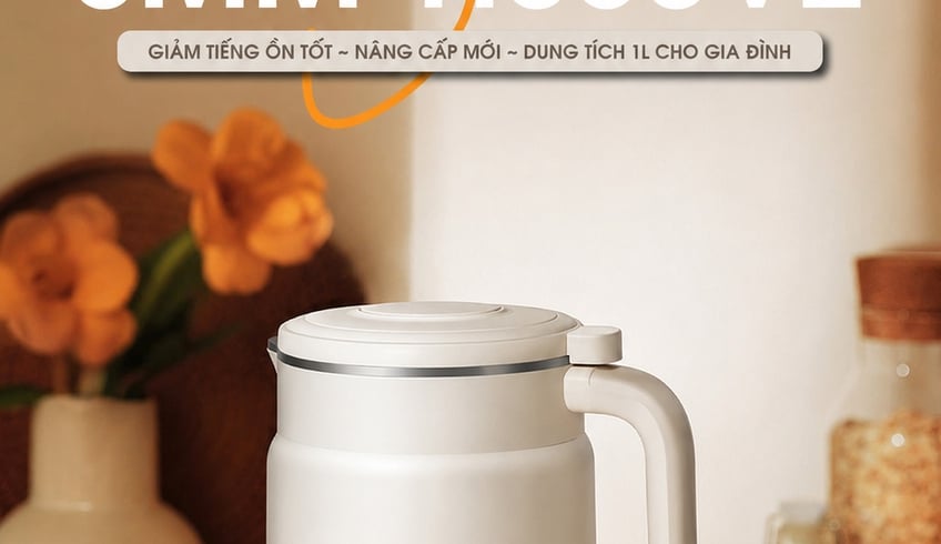 Có nên mua máy làm sữa hạt mini? Ưu và nhược điểm cần biết