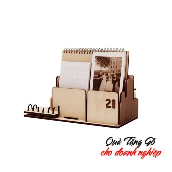 Lịch gỗ khung hình