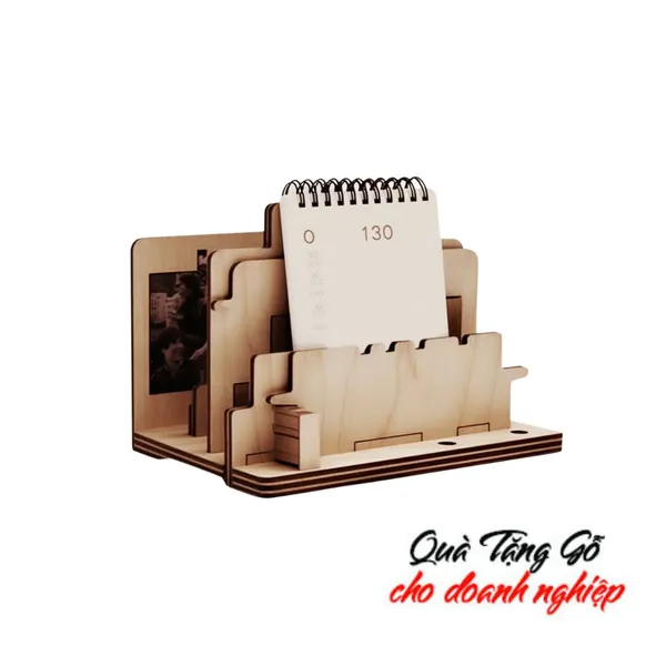 Lịch gỗ khung hình