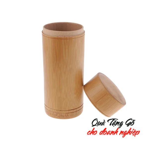 Hộp đựng trà bằng tre