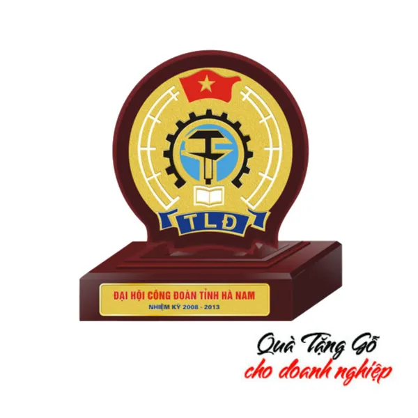 Kỷ niệm chương gỗ cao cấp
