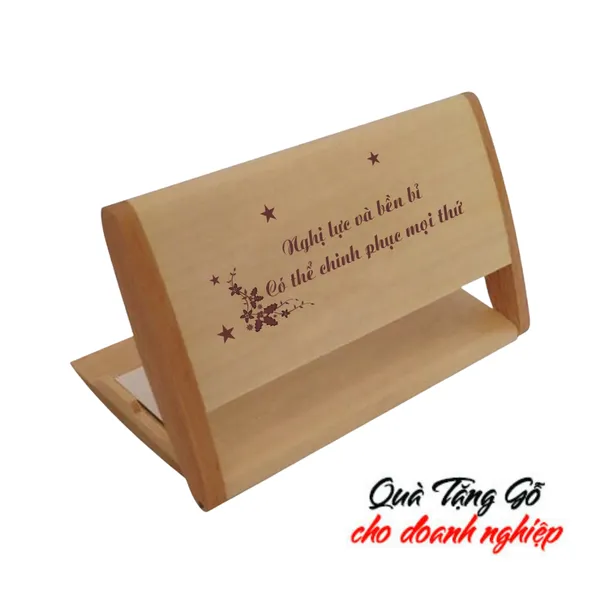 Namecard gỗ đề bàn