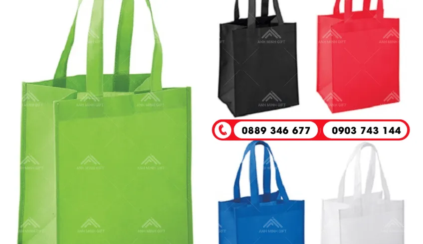 Xưởng sản xuất túi vải không dệt giá rẻ in logo làm quà tặng sự kiện